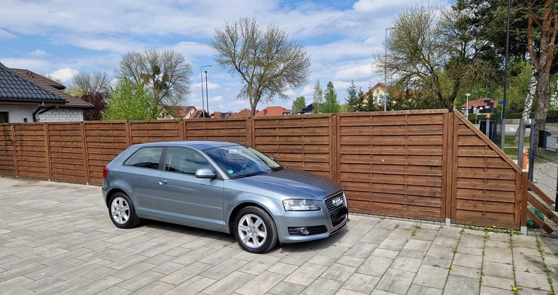 Audi A3 cena 24900 przebieg: 150000, rok produkcji 2009 z Pasym małe 277